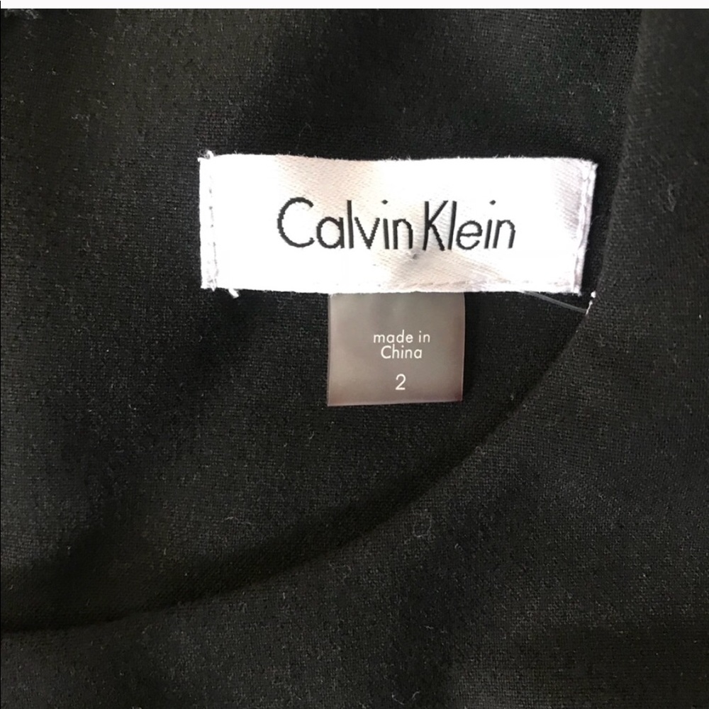 Calvin Klein Belted Pencil Dress - Picture 3 of 5